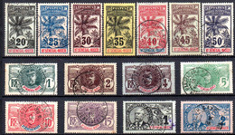Haut Sénégal Et Niger : Yvert N° 1/17 Sauf 14 Et 17;  15 Valeurs - Used Stamps