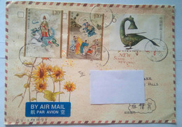 Airmail Cover From China - Poste Aérienne