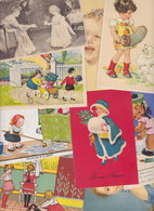 Lot 2653 De 10 CPA Illustrateurs Enfants Déstockage Pour Revendeurs Ou Collectionneurs - 5 - 99 Cartes