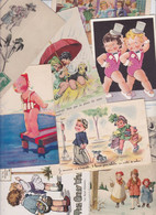 Lot 2654 De 10 CPA Illustrateurs Enfants Déstockage Pour Revendeurs Ou Collectionneurs - 5 - 99 Postkaarten