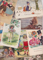 Lot 2656 De 10 CPA Illustrateurs Enfants Déstockage Pour Revendeurs Ou Collectionneurs - 5 - 99 Postales