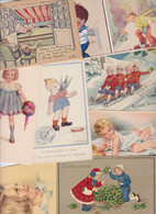 Lot 2658 De 10 CPA Illustrateurs Enfants Déstockage Pour Revendeurs Ou Collectionneurs - 5 - 99 Postkaarten