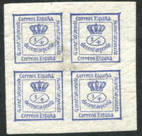*115. 4/4 C. Azul De 1872 Nuevo Catálogo 160 Eur - Nuevos