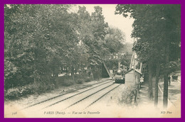 PARIS - Passy - Vue Sur La Passerelle - Passage Du Train - Animée - Edit. ND PHOTO - Arrondissement: 16