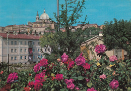 CARTOLINA  LORETO,ANCONA, MARCHE,PANORAMA,BELLA ITALIA,IMPERO ROMANO, STORIA CULTURA,RELIGIONE VIAGGIATA 1972 - Ancona
