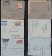 Malaysia 1951-58 3 Aerogramme Air Letter KUALA LUMPUR To India - Malayan Postal Union