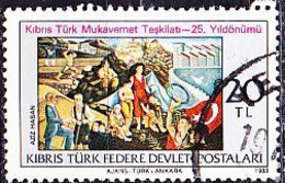 TürkischZypern Turkish Cyprus Turque De Chypre - Türkisch-zyp. Widerstandsbewegung (MiNr: 120) 1983 - Gest Used Obl - Oblitérés