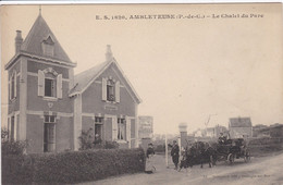 62 AMBLETEUSE Le Chalet Du Parc ,attelage Calèche Avec Cocher à L'entrée - Otros & Sin Clasificación