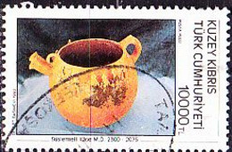 TürkischZypern Turkish Cyprus Turque De Chypre - Verziertes Tongefäß (MiNr: 352) 1993 - Gest Used Obl - Used Stamps