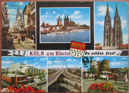 GERMANY DEUTSCHLAND KOLN AM RHEIN OLD CITY CHURCH CARTE POSTALE POSTKARTE POSTCARD ANSICHTSKARTE CARTOLINA PHOTO CARD - Kreis Saarlouis