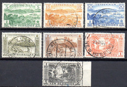 Nouvelles Hebrides : Yvert N° 186/196; 7 Valeurs - Used Stamps