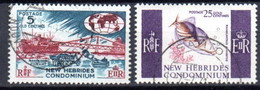 Nouvelles Hebrides : Yvert N° 242/243 - Gebruikt