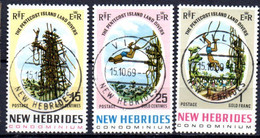 Nouvelles Hebrides : Yvert N° 289/291 - Used Stamps