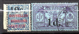 Nouvelles Hebrides : Yvert N° 59/65; 2 Valeurs - Otros & Sin Clasificación