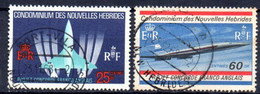 Nouvelles Hebrides : Yvert N° 276/277; Concorde - Gebraucht