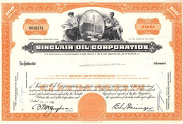 Singlair Oil Corporation - Quality Sinclair Gasoline's, Diesel Fuel, And Jet Fuel -  Robert Earl Holdings Empire - 1961 - Oil