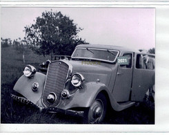 PHOTO De Négatif - Voiture -CORRE . LA LICORNE  415 Belle Automobile 1935/40 Env. - Riproduzioni