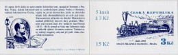 Carnet De 5 Timbres YT C 80 Train Locomotive Tunnel Ligne Olomouc-Prague / Booklet Michel MH 0-29 - Neufs