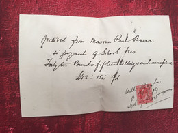 United Kingdom MANUSCRIPT 1904✔️SUNNYDOWN THE HOG'S BACK, GUILDFORD-☛document Commercial LETTER Commercial Document - Royaume-Uni