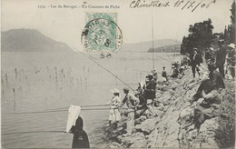 LAC DU BOURGET -UN CONCOURS DE PECHE - ANNEE 1906 - - Le Bourget Du Lac