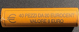ITALIA REPUBBLICA 2002 20C EURO ROTOLINO BANCA 2002 CONFEZIONE 40PZ.  FDC - Jahressets & Polierte Platten