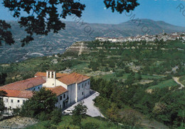 CARTOLINA  AGNONE M.800,ISERNIA,MOLISE,PANORAMA DEL COLLEGIO,PANORAMA,STORIA,RELIGIONE,CULTURA,BELLA ITALIA,VIAGG 1981 - Isernia