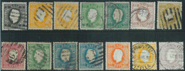 88270  - PORTUGAL -  STAMP -   Yvert #  35/49   Very Fine  USED - Used Stamps