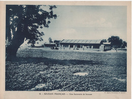 Pour L'Enseignement Vivant (24x18cm) - Les Colonies Francaises - Soudan Francais - Une Factorie De Brousse - Sudan