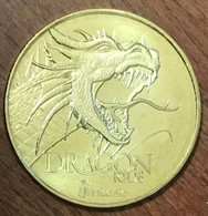 63 VULCANIA DRAGON RIDE MDP 2019 MÉDAILLE SOUVENIR MONNAIE DE PARIS JETON TOURISTIQUE MEDALS COINS TOKENS - 2019