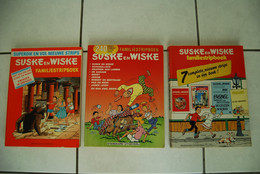 Suske En Wiske:  3x Familiestripboek - Suske & Wiske