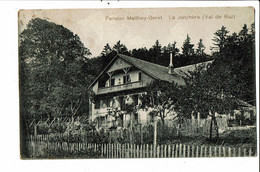 CPA Carte Postale -Suisse-Val De Ruz- La Jonchère Pension Mattey Doret 1915 VM27787 - Val-de-Ruz