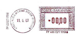 SAN MARINO - 2007 FINGROUP Finanziaria - Ema Affrancatura Meccanica Rossa Red Meter Su Busta Non Viaggiata - 1916 - Storia Postale