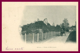 SEPTEUIL - Ruines De Montchauvet - Attelage - Animée - Phototypie BREGER - 1903 - Septeuil