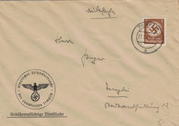 Dienst Staatliches Gesundheitsamt Des Landkreises Templin 1942 Ortsbrief - Geneeskunde