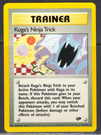 Koga's Ninja Trick 2000 Gym Heroes, NM, 113/132 - Andere & Zonder Classificatie