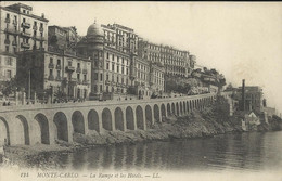 Monte-Carlo - La Rampe Et Les Hôtels. - (P) - Hotels