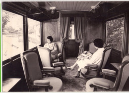 8416 - Liernais ( 21 ) - " La Guette " , Le Petit Train ( Wagon  - Salon ) - 2d. Art. Covin Barberas - Cp Semi-moderne - - Other Municipalities