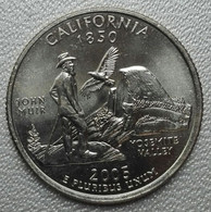 2005 -  STATI UNITI (SERIE CALIFORNIA)  -  MONETA  DEL VALORE  DI  QUARTER DOLLAR  - NUOVA - Verzamelingen