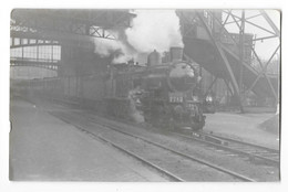 LOCOMOTIVE A VAPEUR  Carte Photo Machine Train  Beau Plan - Materiaal