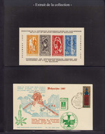 LOT COLONIES SERIES - Poste - 1963/1970, Europa - Afrique, Collection Spécialisée En 2 Albums, Dont 14 épreuves D'artist - Altri & Non Classificati