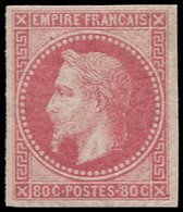 * COLONIES GENERALES - Poste - 10, Signé Calves: 80c. Rose - Napoleon III