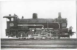 LOCOMOTIVE A VAPEUR  Carte Photo Machine à Marchandises Du Reseau PLM Gros Plan 1947 - Equipment