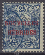 NOUVELLES HEBRIDES : RADE DE NOUMEA 25c N° 3 OBLITERATION LEGERE - Used Stamps