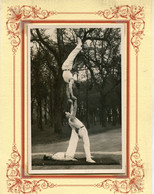 PONT L' ABBE  *** AMICALE SCOLAIRE AU BOIS ST LAURENT  *** GYMNASTIQUE *** EQUILIBRISTES *** - Pont L'Abbe