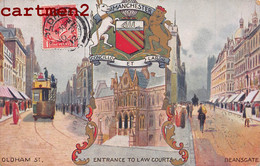 MANCHESTER LANCASHIRE OLDHAM STREET TRAMWAY DEANSGATE BLASON ILLUSTRATOR BLAZON ARMS ENGLAND - Manchester