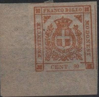 Italie Modene Yvert 11 * Coin De Feuille - Modena