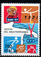 ITALIA - 1996 - BARI - GIOCHI DEL MEDITERRANEO - SPORT - PUGLIA - MNH - 1991-00:  Nuovi