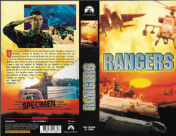 "RANGERS" -jaquette SPECIMEN Originale PARAMOUNT VHS SECAM - Ciencia Ficción Y Fantasía