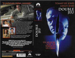 "DOUBLE JEU" -jaquette SPECIMEN Originale PARAMOUNT VHS SECAM -double Jeopardy - Action & Abenteuer