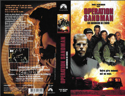 "OPERATION SANDMAN -les Guerriers De L'enfer" -jaquette SPECIMEN Originale PARAMOUNT VHS SECAM - Azione, Avventura
